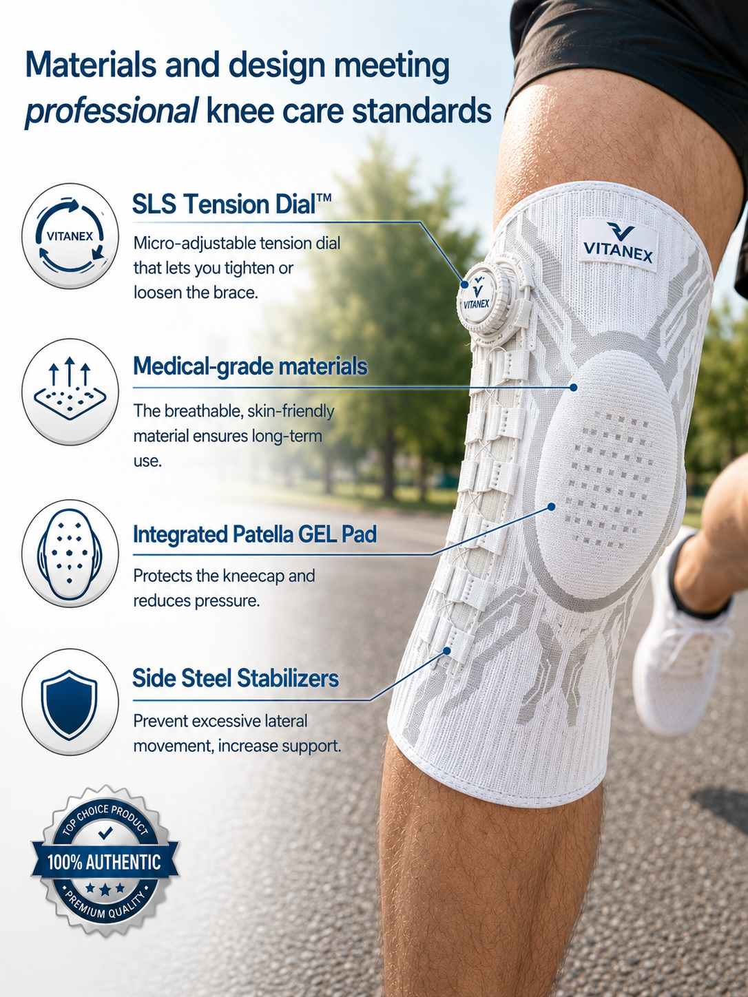 Vitanex™ - Smart Knee Brace