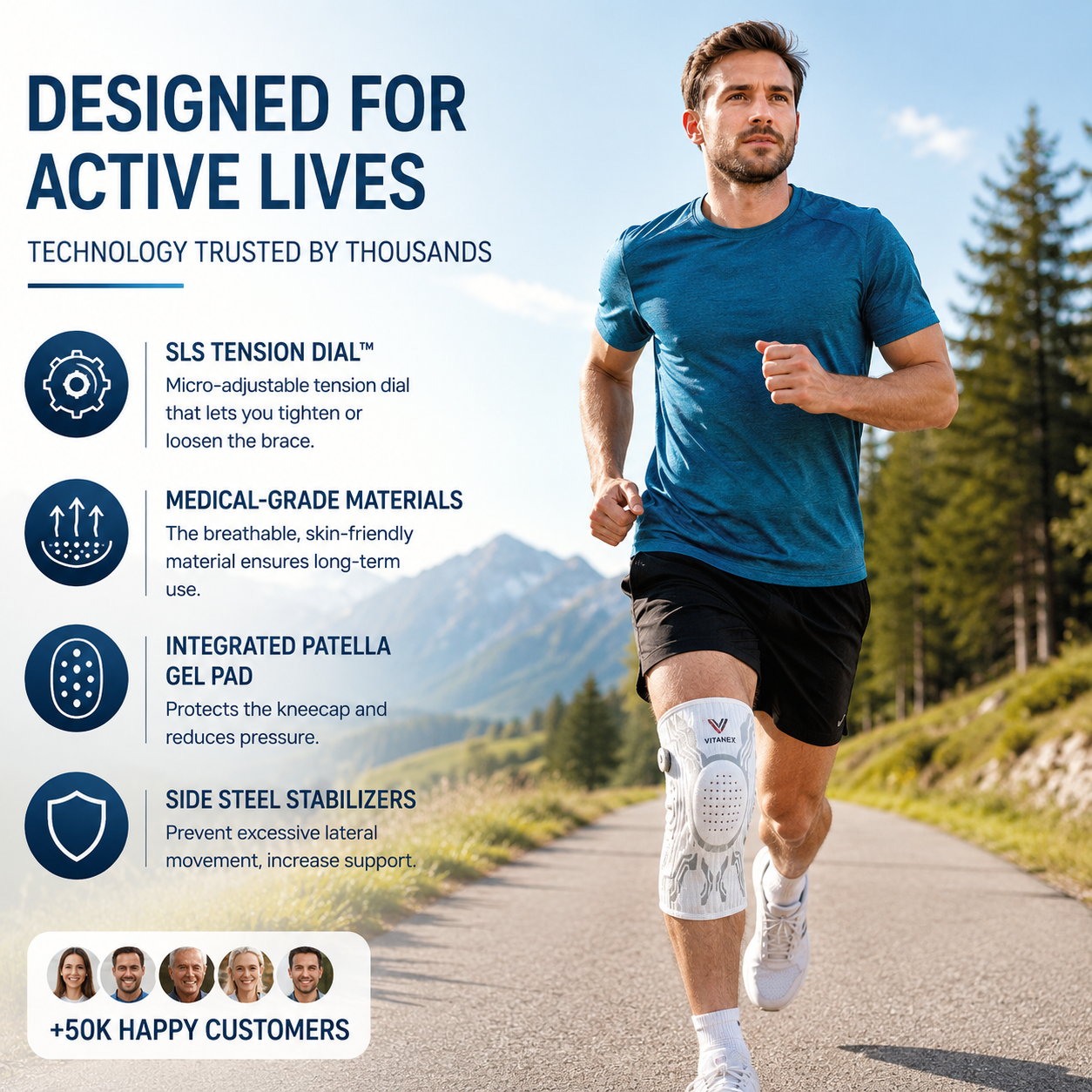 Vitanex™ - Smart Knee Brace