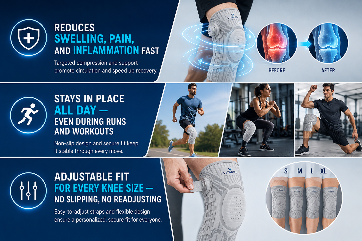 Vitanex™ - Smart Knee Brace
